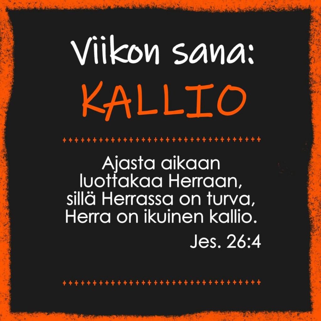 Viikon sana Kallio